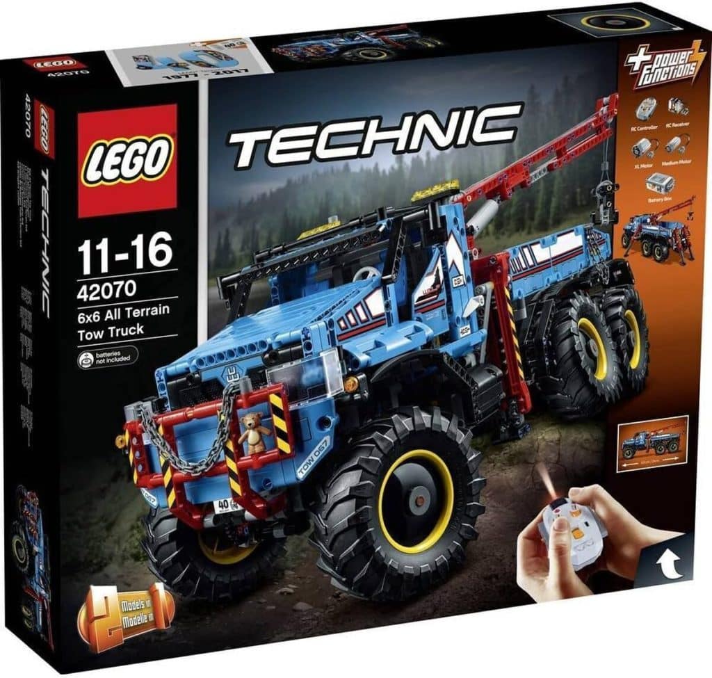 Test LEGO Technic dépanneuse 6x6